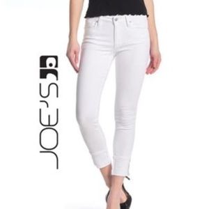 Joe's Jeans White Crop Denim